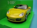  Porsche Boxster S yellow 1:24 Welly 